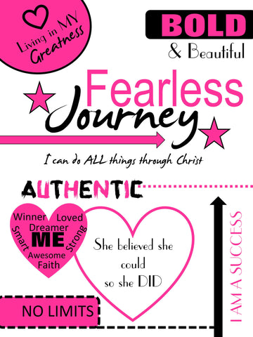 Fearless Journey Teen Planning Journal